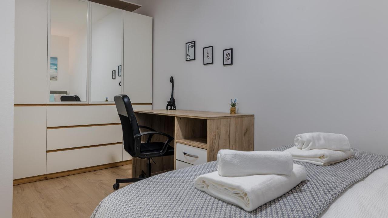 Brand New Apartment In City Center, Big Terrace Zagreb Exteriör bild