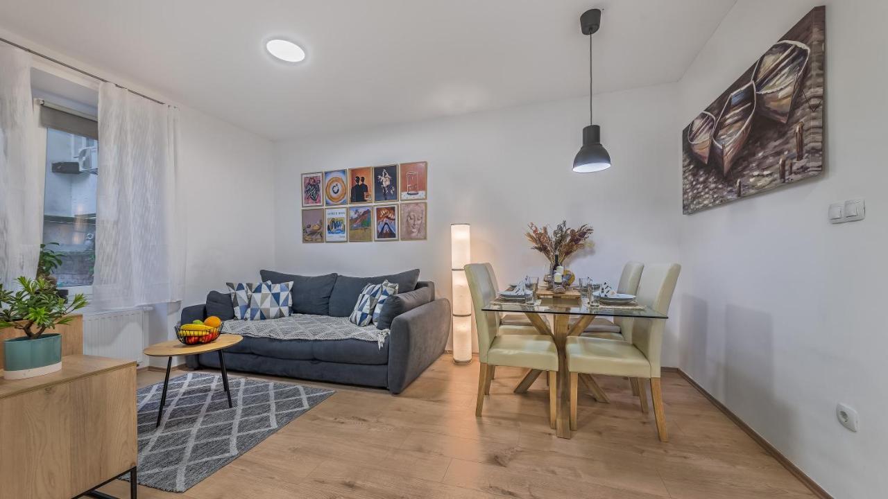 Brand New Apartment In City Center, Big Terrace Zagreb Exteriör bild
